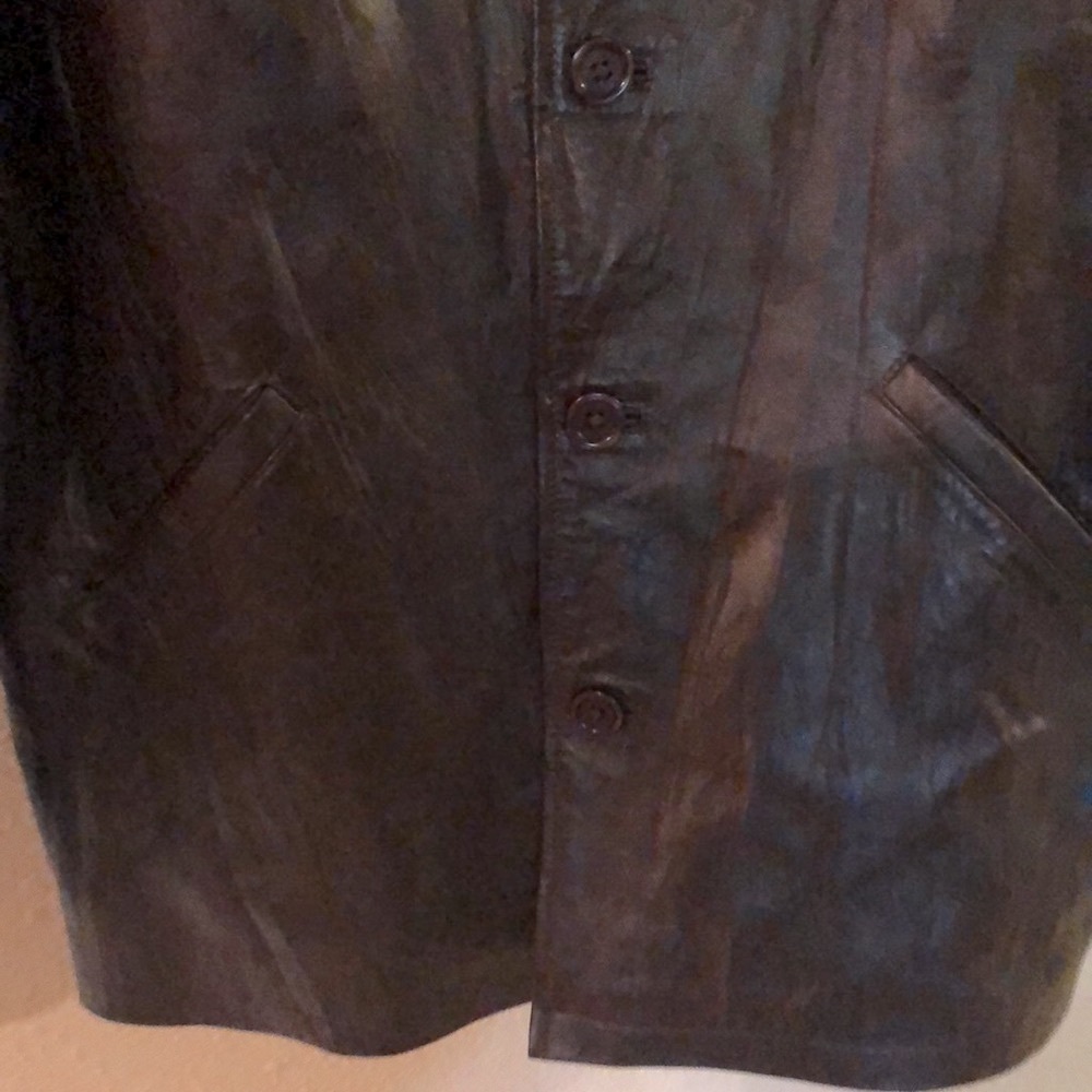 HOST PICK EUC VTG Leather Cult Jacket - Picture 9 of 13